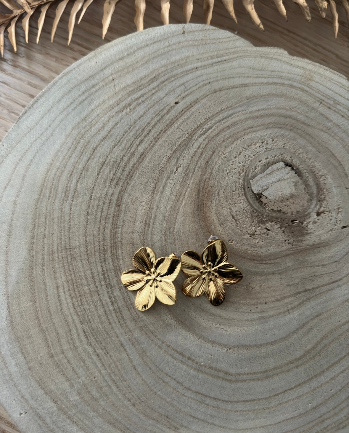 Boucles d’oreilles FLEUR