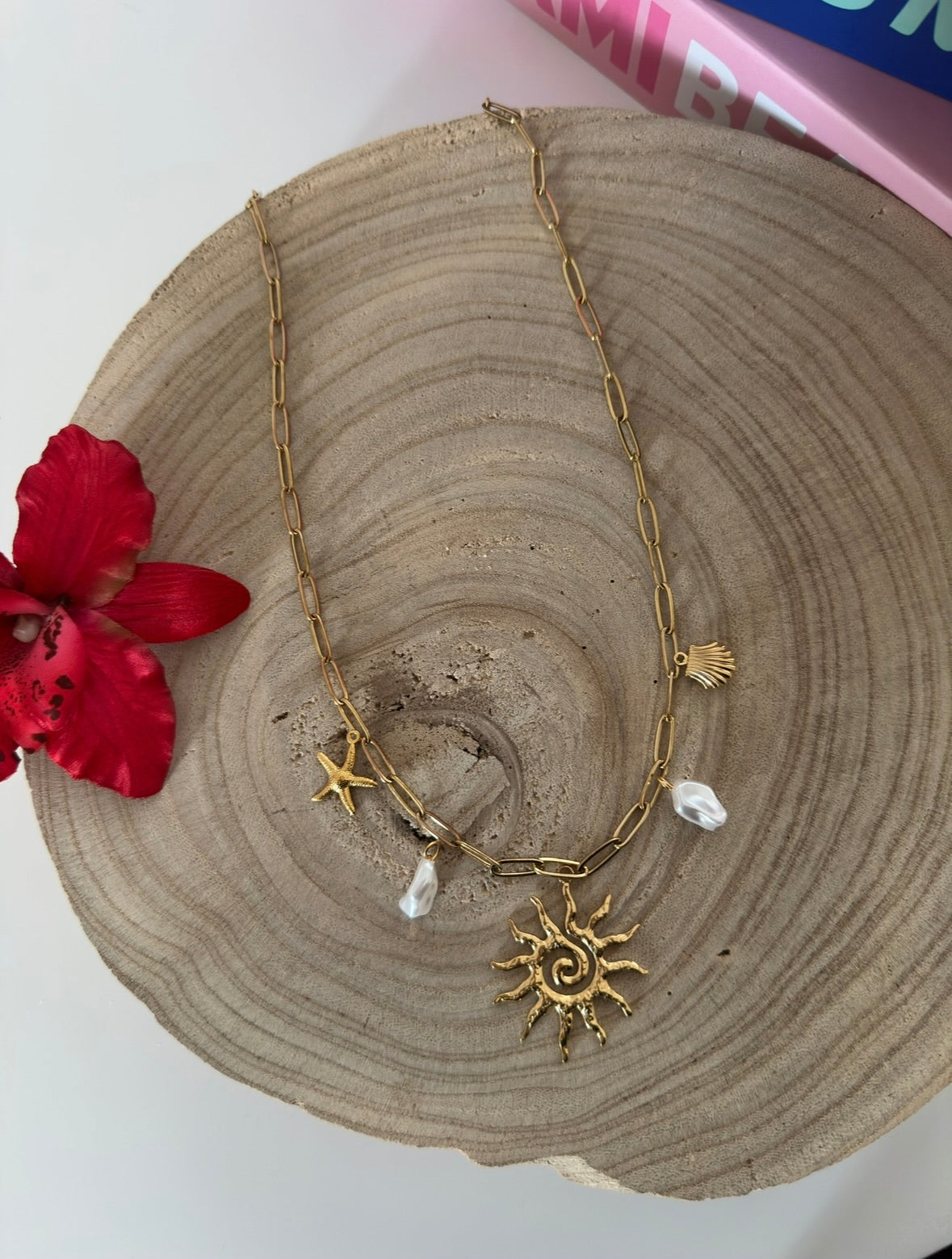 Collier Charms Summer