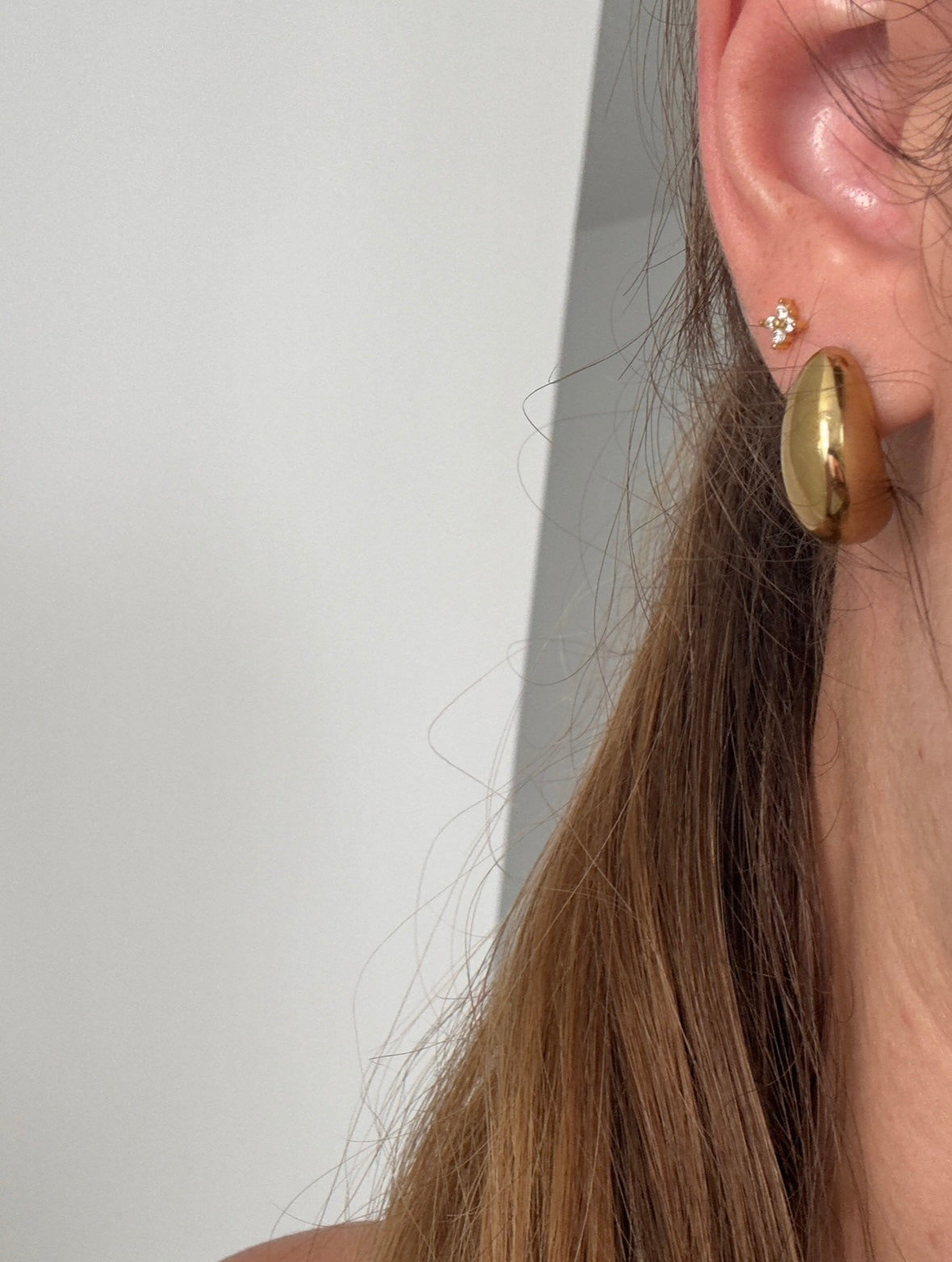 Boucles d’oreilles gouttes