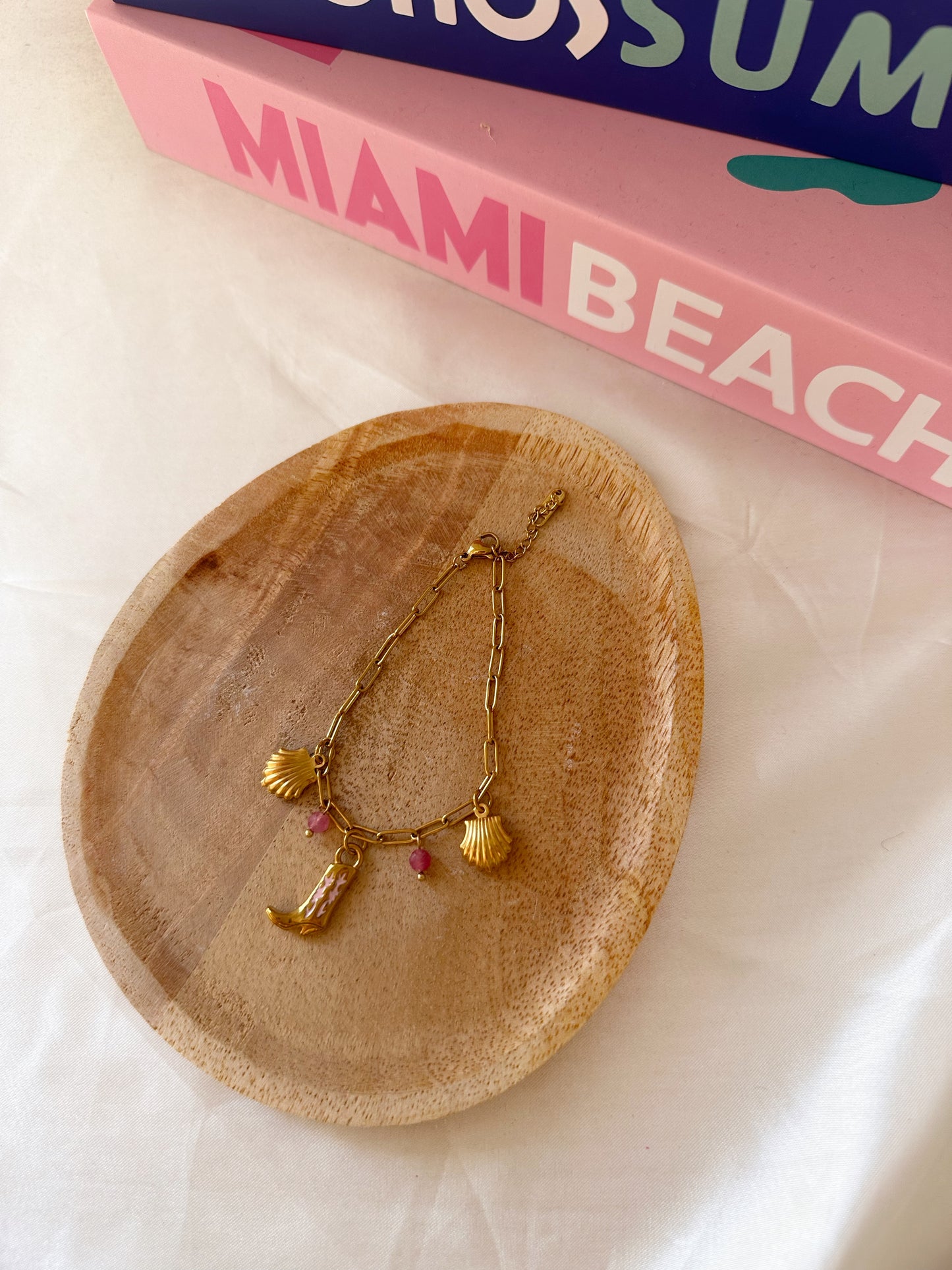 Bracelet charms ROSA