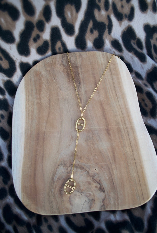 Collier maille marine SOLOR