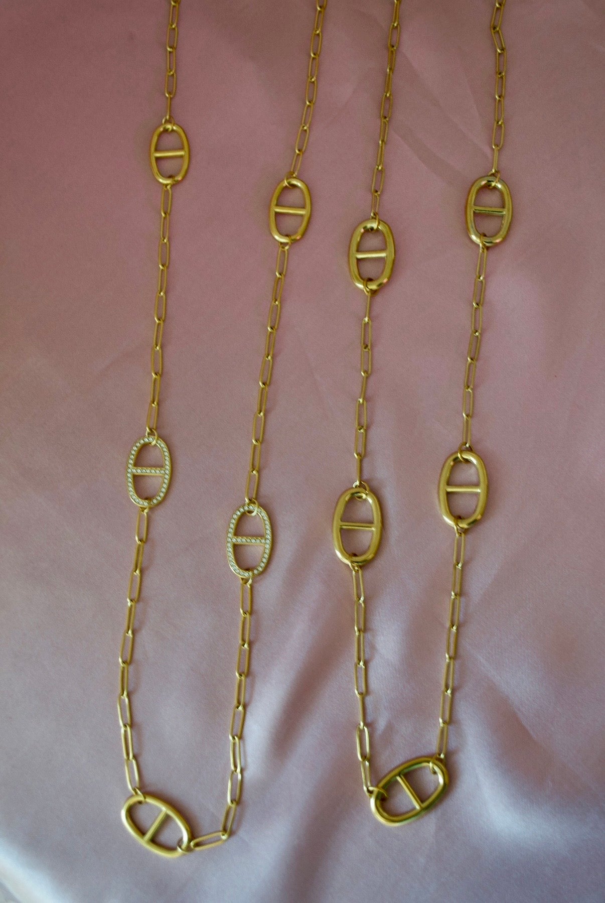 Collier LÉANE avec zircons