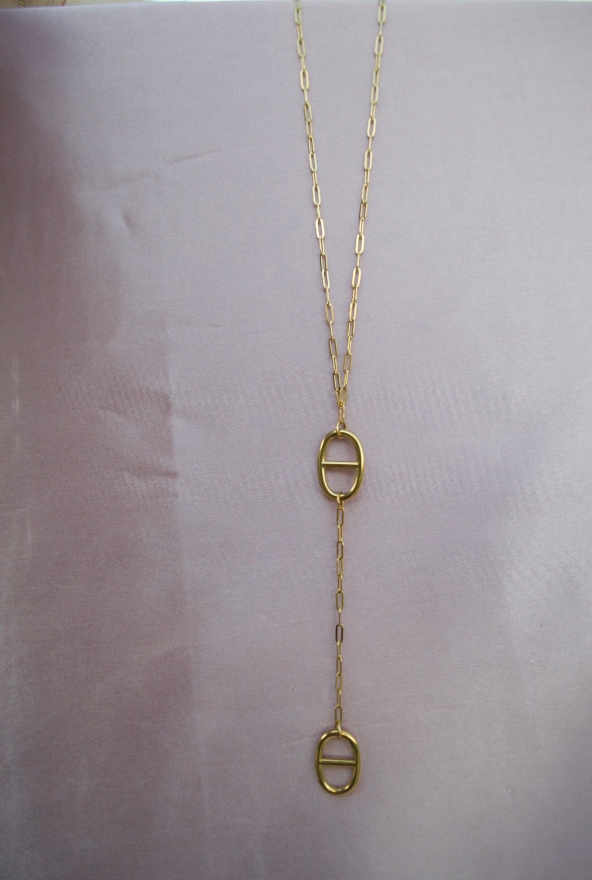 Collier maille marine SOLOR