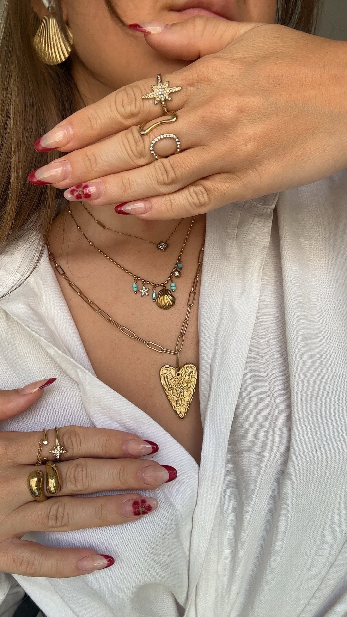 Collier Charms JADE