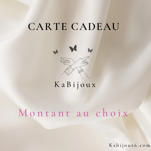 Carte cadeau Kabijoux