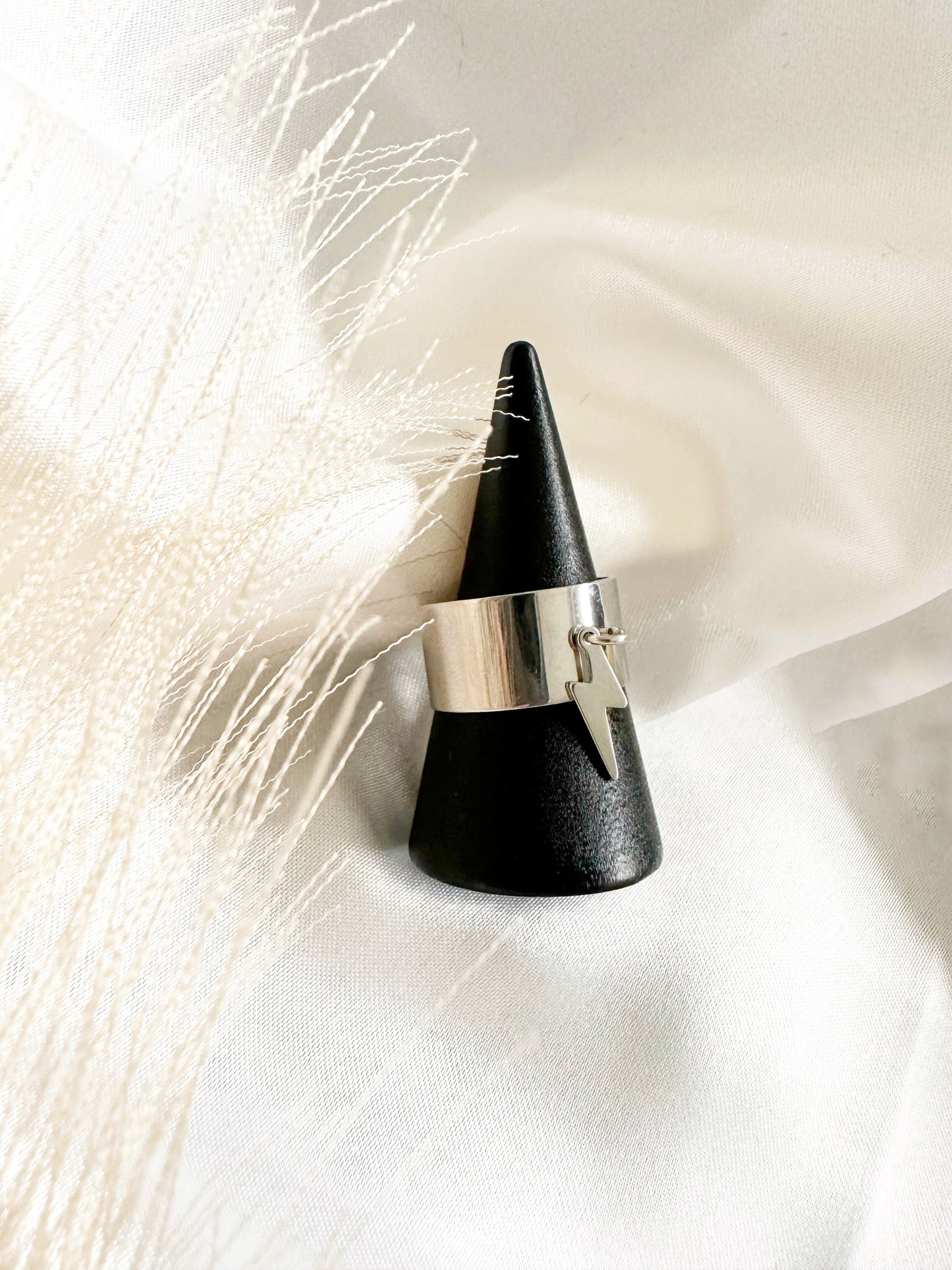 Bague éclair en acier inoxydable ajustable