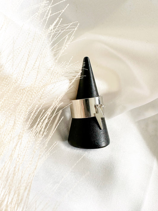 Bague éclair en acier inoxydable ajustable