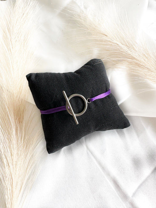 Bracelet Toggle en acier inoxydable ajustable