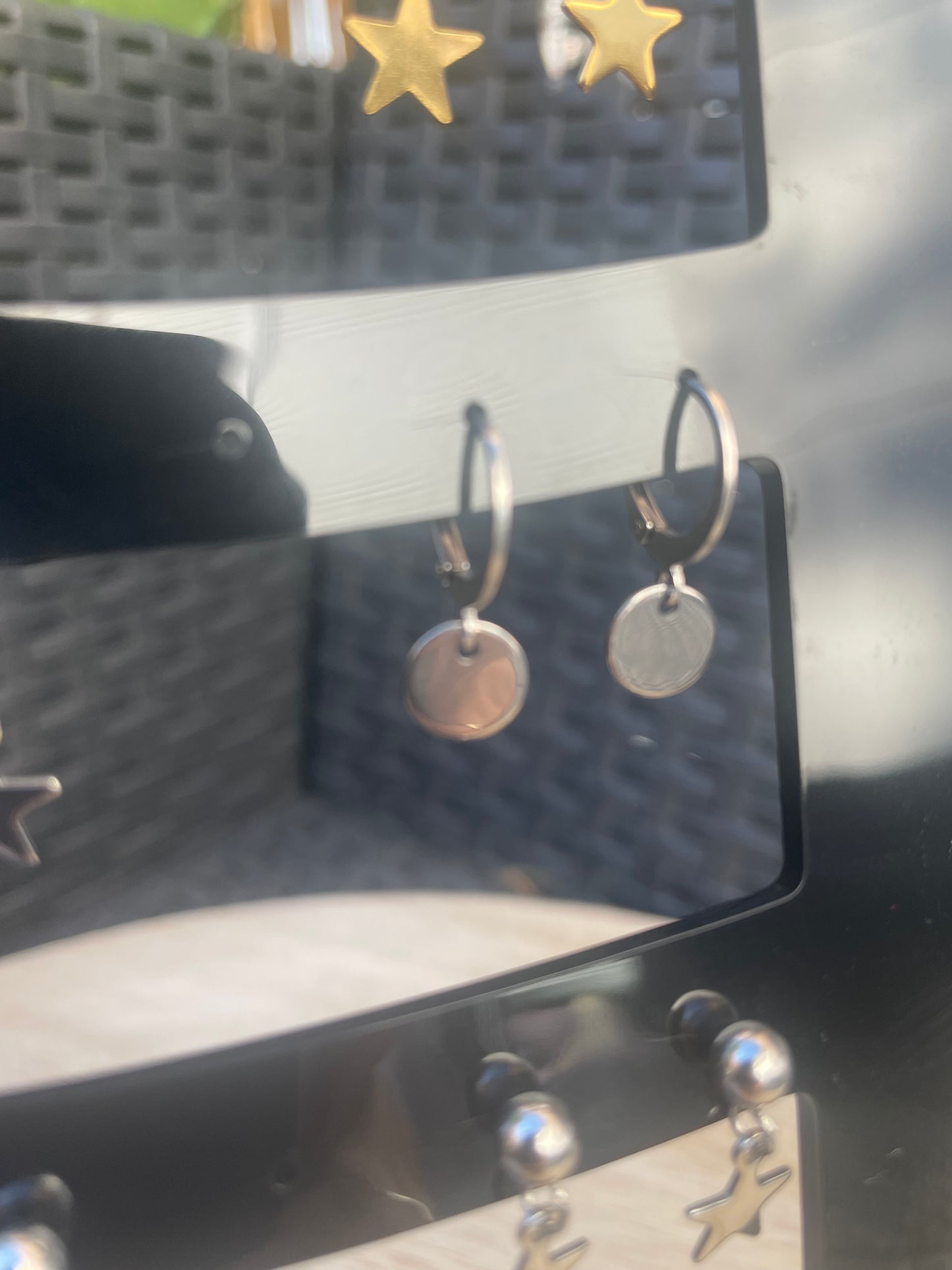 Boucles d'oreilles pastille