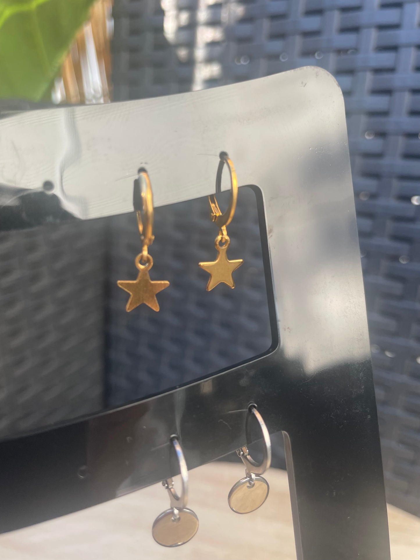 Boucles d'oreilles petite étoile