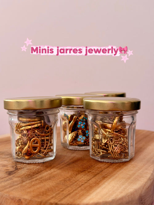 Minis jarres bijoux