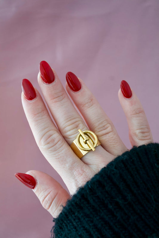 Bague ALBANE doré