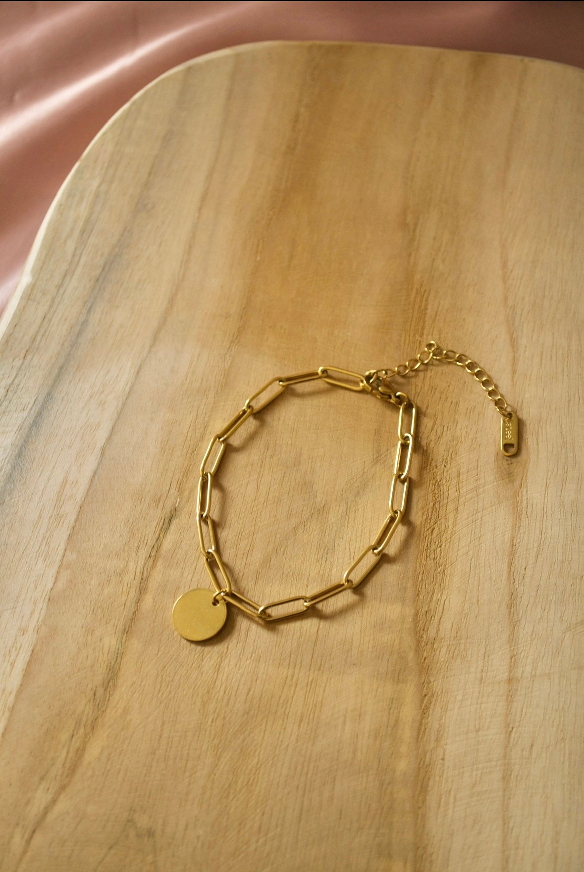 Bracelet maille personnalisable