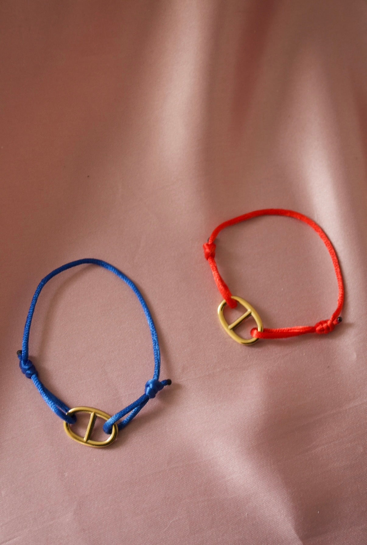 Bracelet cordon marine