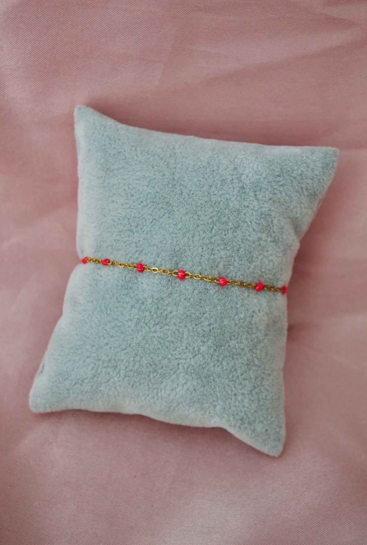Bracelet LICIA perles roses