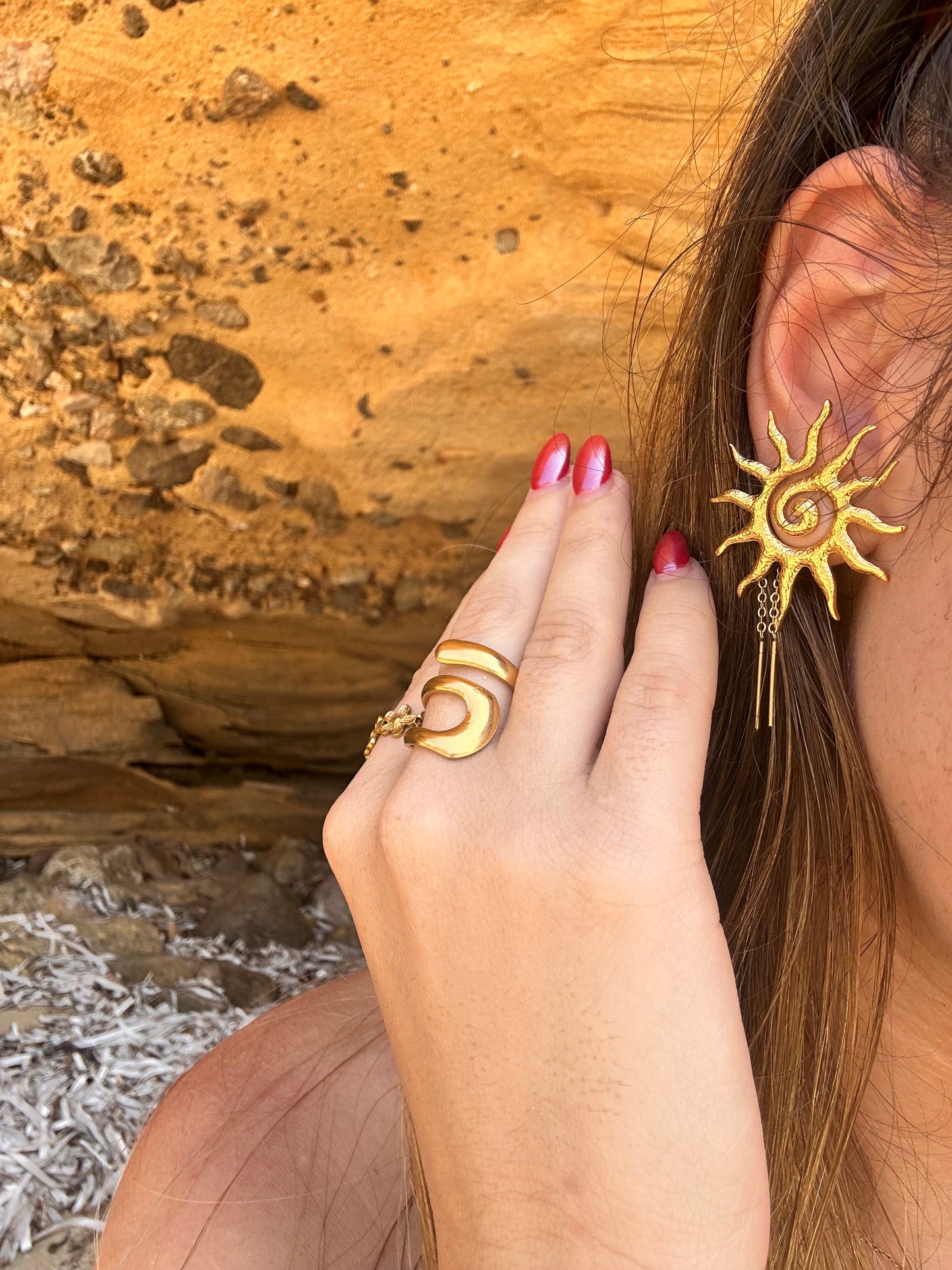 Boucles d’oreilles SOLEIL