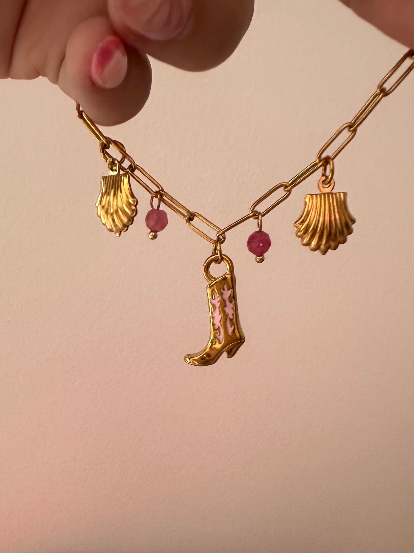 Bracelet charms ROSA