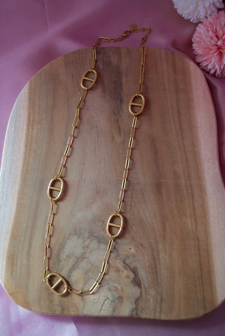 Collier LÉANE mi-court