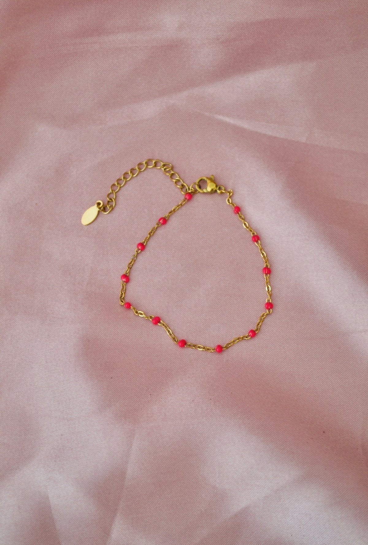 Bracelet LICIA perles roses