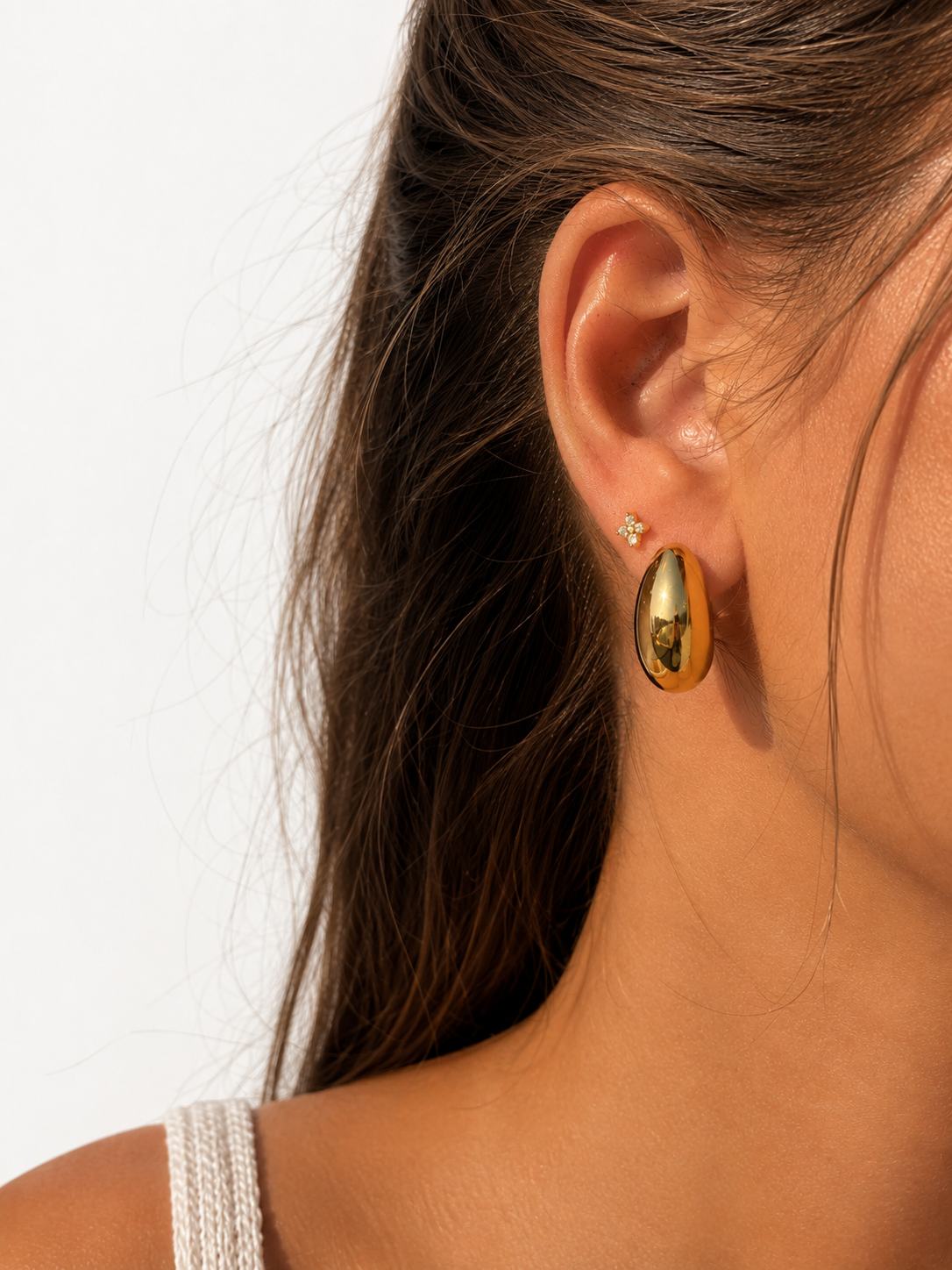 Boucles d’oreilles gouttes