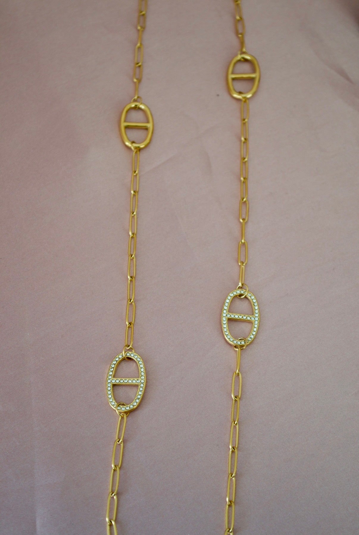 Collier LÉANE avec zircons