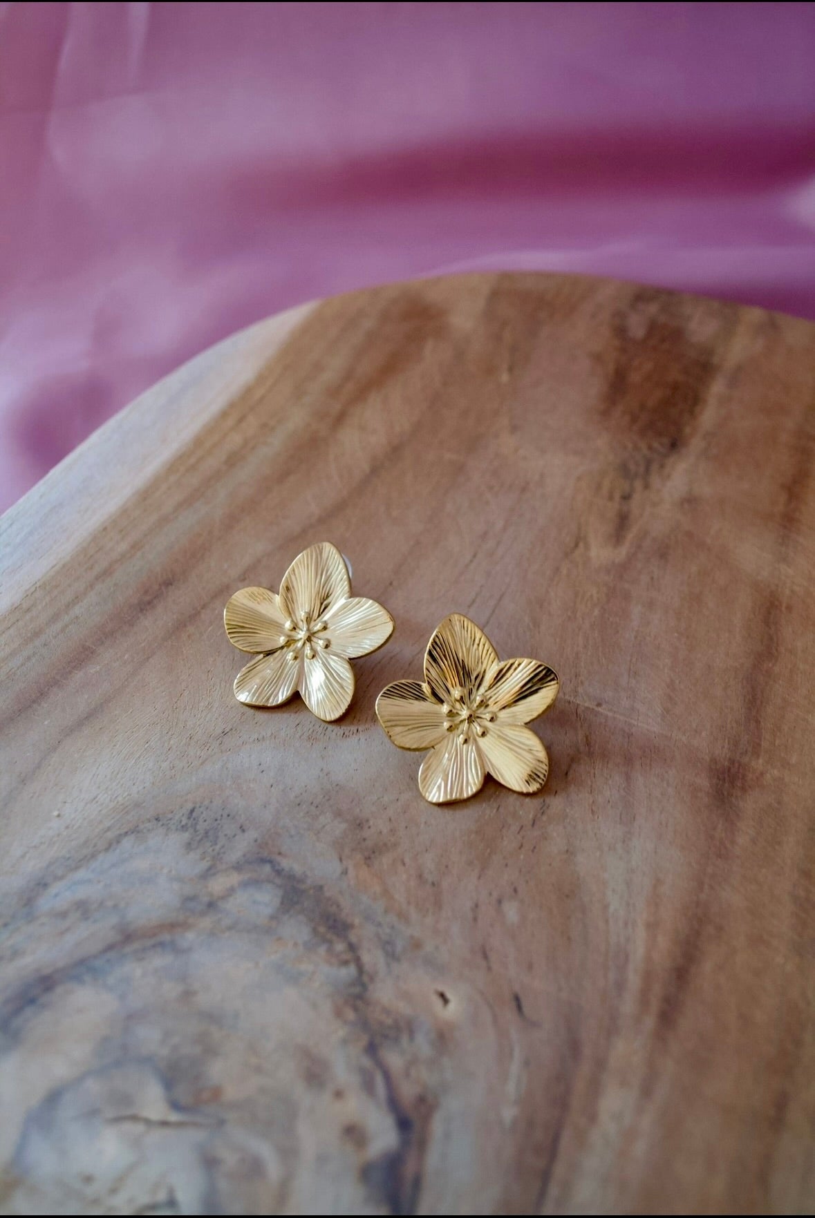 Boucles d’oreilles FLEUR