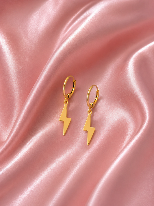 Boucles d'oreilles éclair